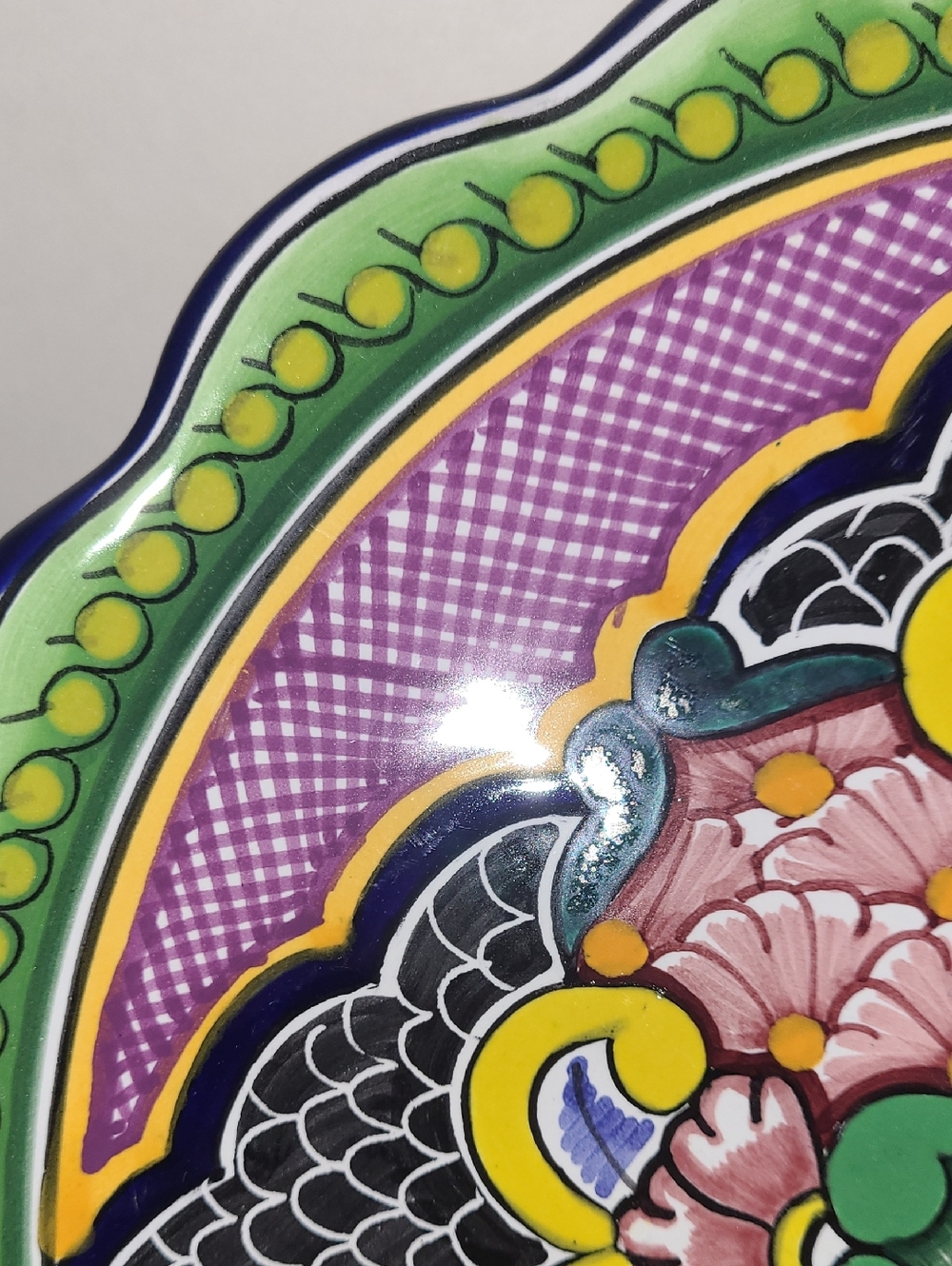 Signed Talvera Plate - Picture 3 of 5